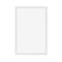 Stor kridttavle, 80x60cm, hvid, Securit Woody, (1 stk.)