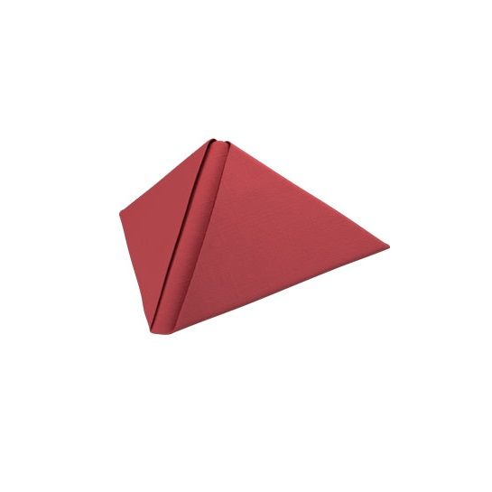 [11742] Dunilin middagsserviet, 40x40 cm, bordeaux, Duni, (540 stk.)