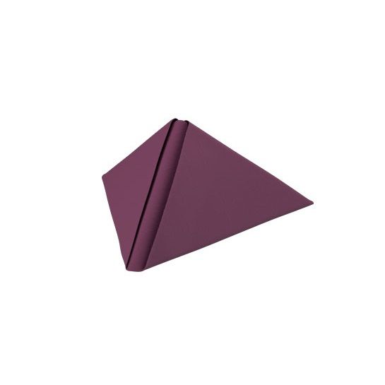 [11743] Dunilin middagsserviet, 40x40 cm, plum, Duni, (540 stk.)