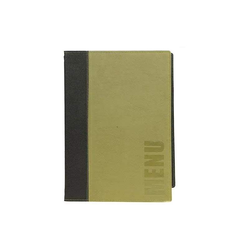 Menuomslag, A4 TRENDY, grønt, Securit, (1 stk.)