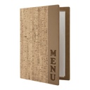 Menuomslag, A4 kork-design, Securit, (1 stk.)
