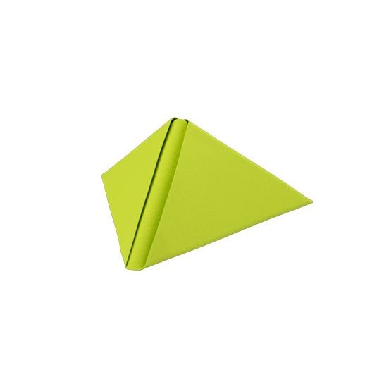 [11745] Dunilin middagsserviet, 40x40 cm, kiwi, Duni, (540 stk.)