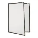 Menuholder A4 CRYSTAL BIFOLD, Securit, (3 stk.)
