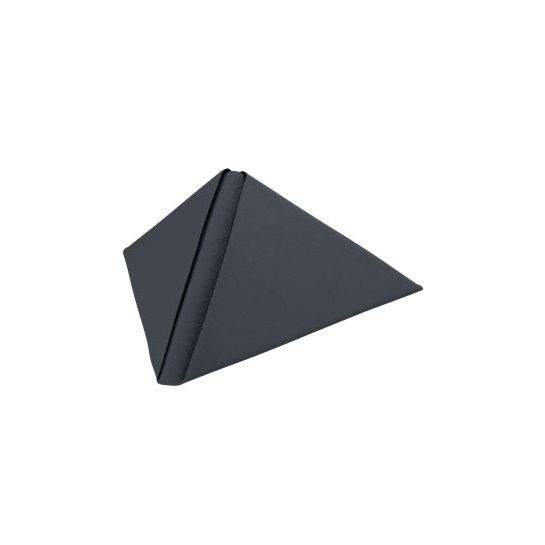 [11751] Dunilin middagsserviet, 40x40 cm, sort, Duni, (540 stk.)