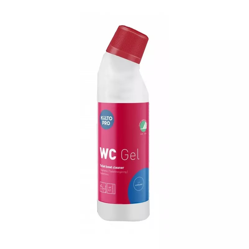Toiletrens, Kiilto Pro, WC Gel, 750 ml, svanemærket, (1 stk.)