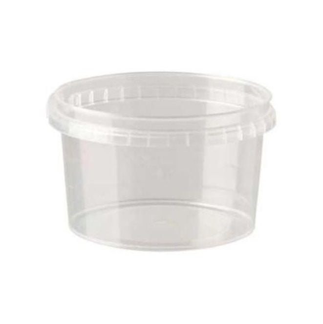 [11798] Plastbæger, Handy-safe, 250 ml, Ø9,2x5,7 cm, PP, Klar, tilhørende 11797, (200 stk.)