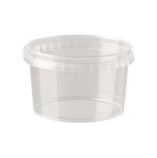 Plastbæger, Handy-safe, 250 ml, Ø9,2x5,7 cm, PP, Klar, tilhørende 11797, (200 stk.)