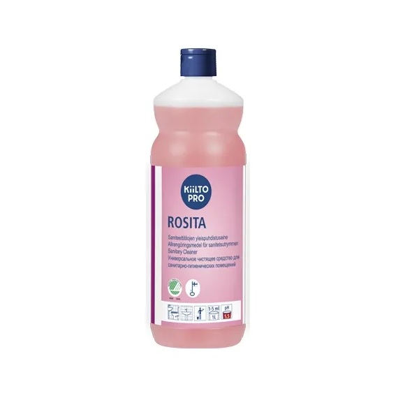Sanitetsrens, Kiilto Pro, Rosita, 1L, svanemærket, (1 stk.)