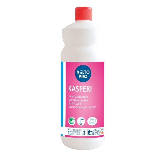 [38758] Sanitetsafkalker, Kiilto Pro, Kasperi, 1L, svanemærket, (1 stk.)