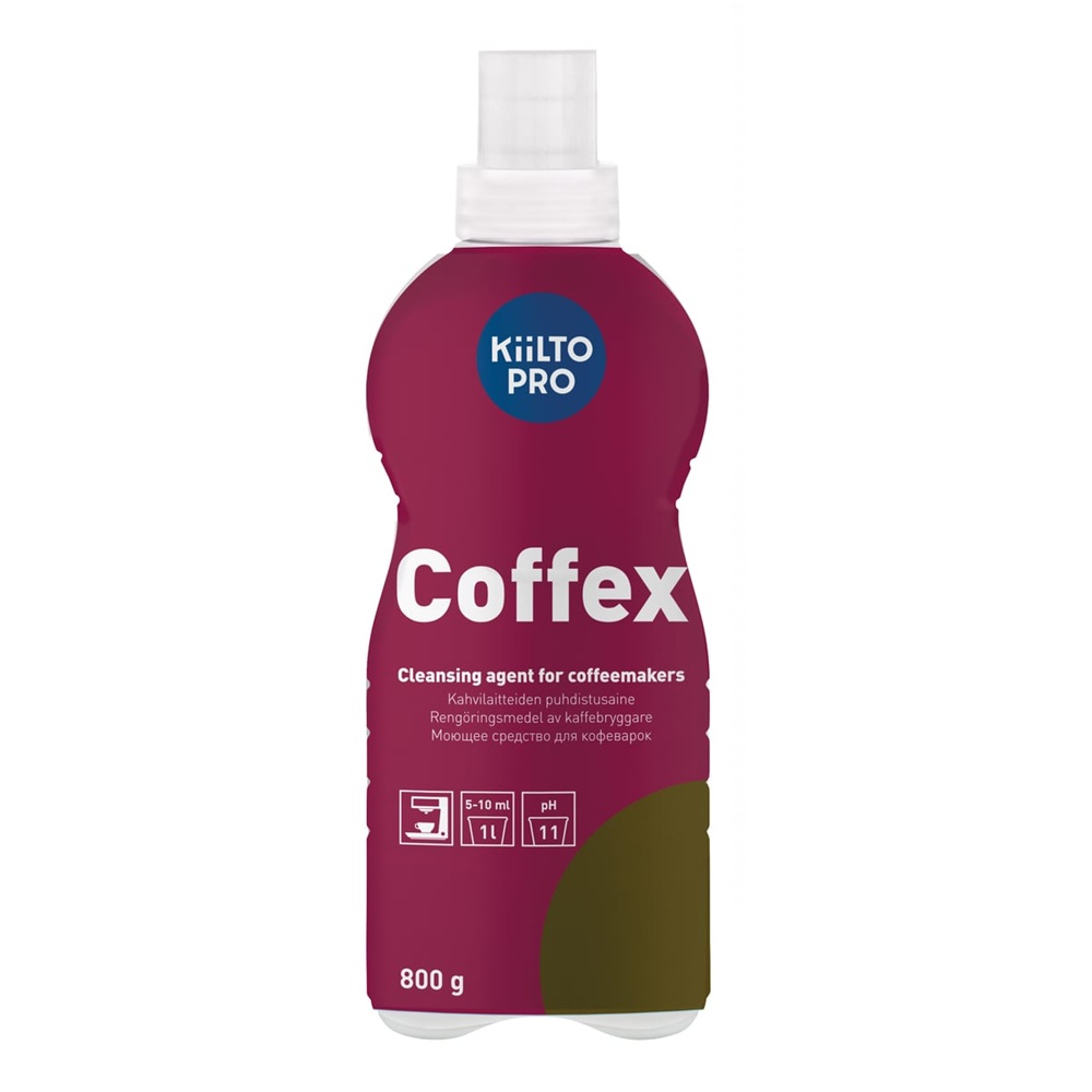 Rens til kaffemaskiner, Kiilto Pro Coffex, 800 g, (1 stk.)