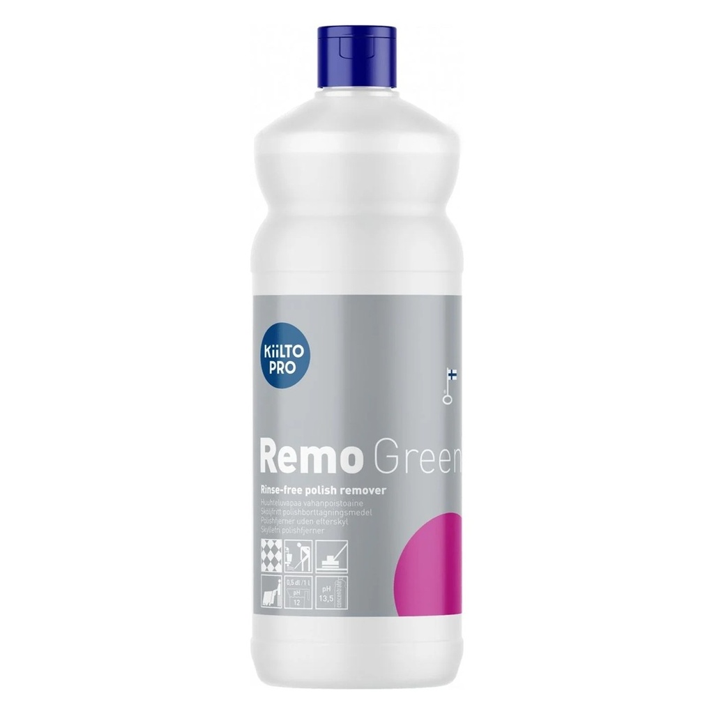 Polishfjerner, Kiilto Pro, Remo Green, 1L, (1 stk.)