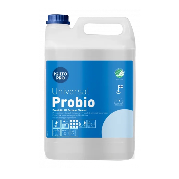 [38800] Universalrengøring, probiotisk, Kiilto Pro Universal Probio, 5L, svanemærket, (1 stk.)