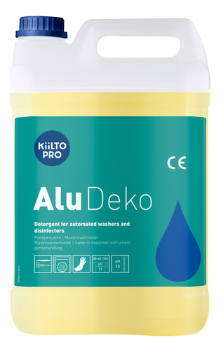 Instrumentrengøring, maskinvaskemiddel, Kiilto Pro, Alu Deko, 5L, (1 stk.)