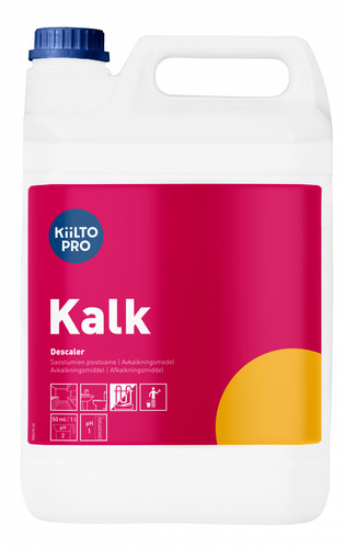 Kalk- og rustfjerner til maskiner, Kiilto Pro, Kalk, 5L, (1 stk.)