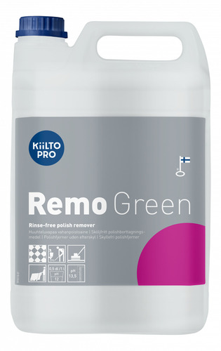 Polishfjerner, Kiilto Pro, Remo Green, 5L, (1 stk.)