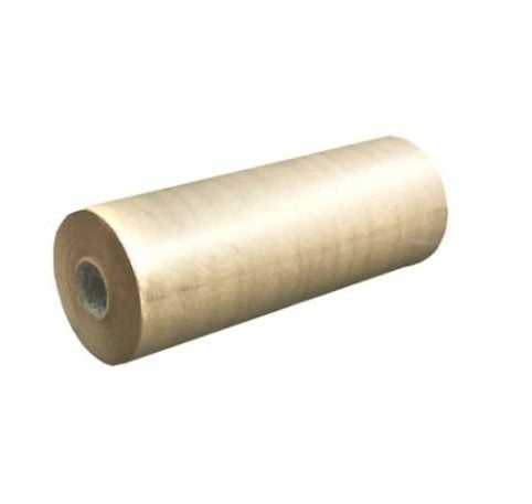 [11842] Wrapping papir i rulle, økonomrulle, brun, 250m, 45cm, Ø14,5cm, uden rib, 45g, (1 stk.)