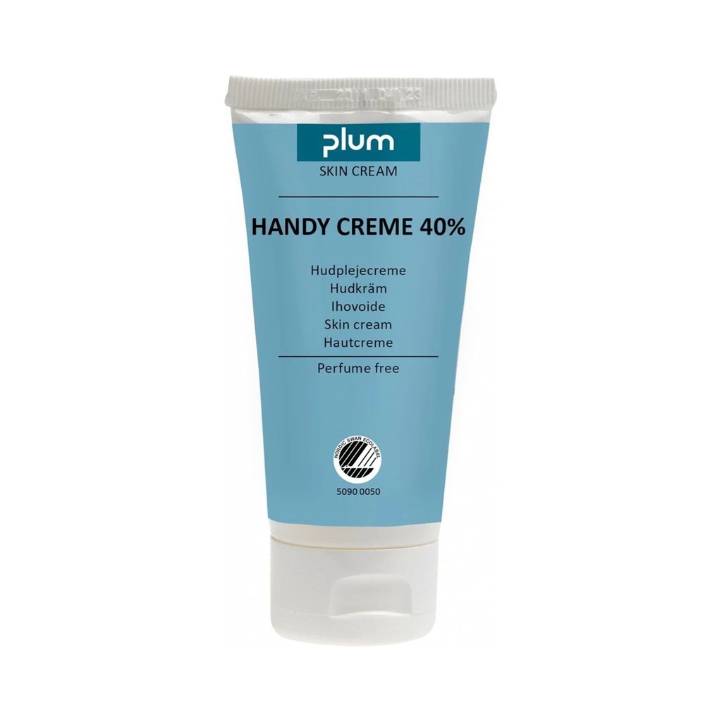 [38990] Hudplejecreme, Plum 3135, Handy Creme 40%, 50 ml tube, svanemærket, (1 stk.)