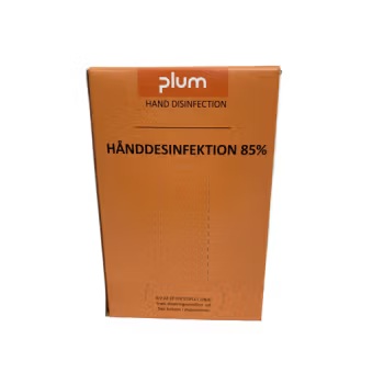 [39016] Hånddesinfektion, Plum, 85%, 700 ml Bag-in-box, (1 stk.)