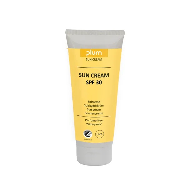 [39041] Solcreme, Plum 3022, SPF 30, 200 ml, svanemærket, (1 stk.)