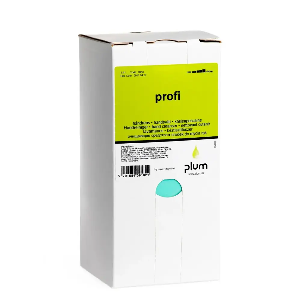 [39057] Håndrens, Plum 0918, Profi, 1,4L Bag-in-box MP, (1 stk.)