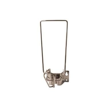Sæbe- og spritdispenser m/ 10 cm arm, stål, Plum 4290 CombiPlum, til 1L poser, (1 stk.)