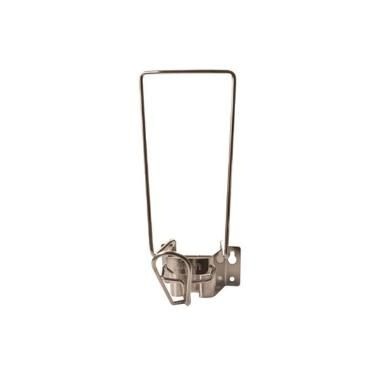 Sæbe- og spritdispenser m/ 10 cm arm, stål, Plum 4290 CombiPlum, til 1L poser, (1 stk.)