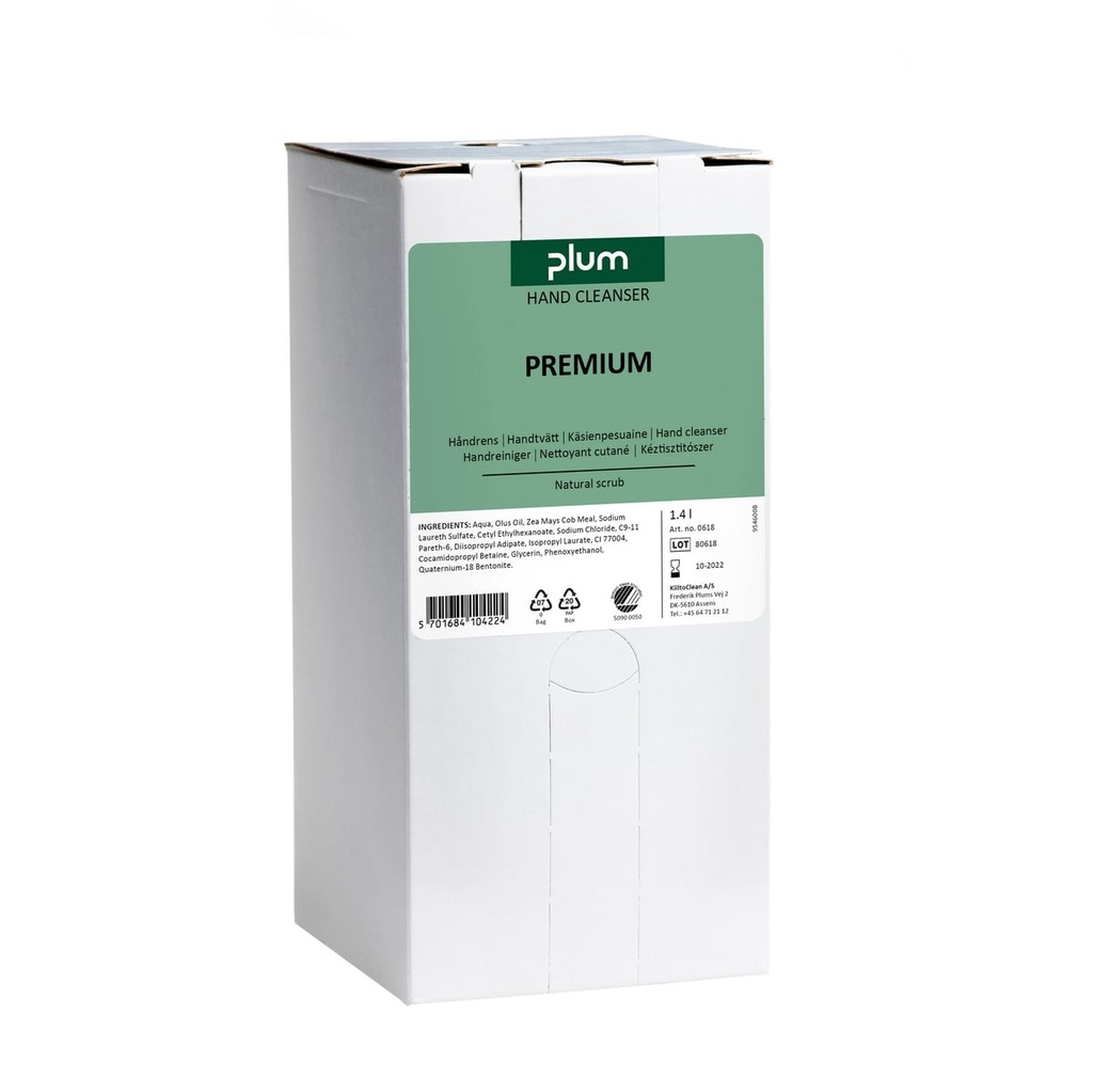 Håndrens, Plum 0618, Premium, 1,4 l Bag-in-box MP, Svanemærket, (1 stk.)