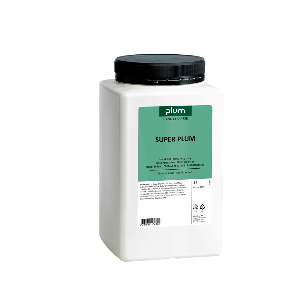 Håndrens, Super Plum, 3L plastdåse, 1043, (1 stk.)