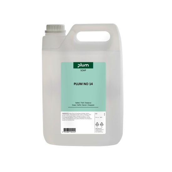 [39090] Håndsæbe, Plum No. 14, 5L, 1403, (1 stk.)