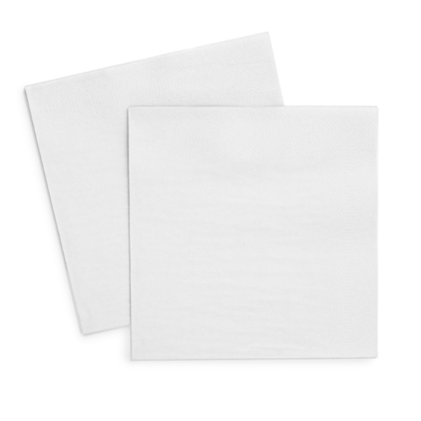 [39135] Kaffeserviet, GS-Basic, 2-lags, 1/4 fold, 24x24cm, hvid, nyfiber, 12 pakker á 200 stk. (2.400 stk.)