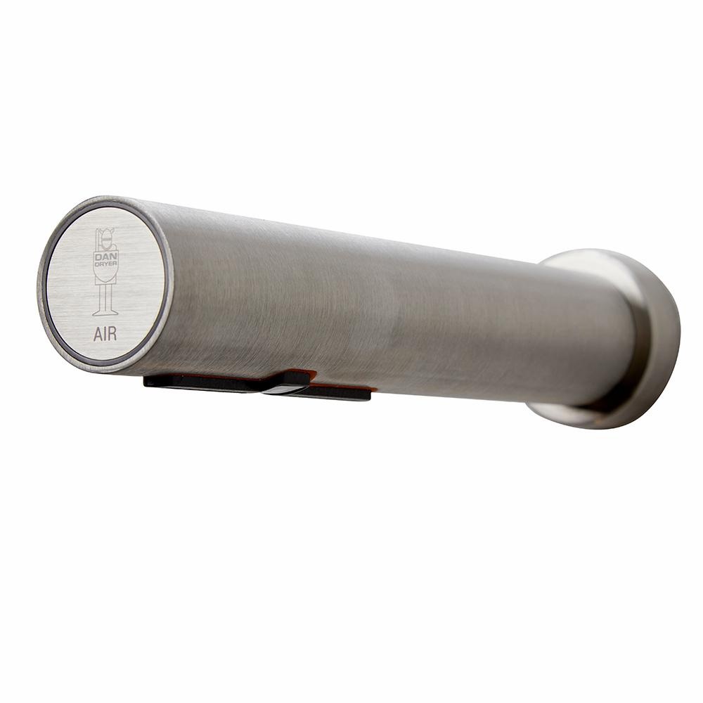 Elektrisk håndtørrer til væg, rustfrit stål, Dan Dryer, Airtap, (1 stk.)
