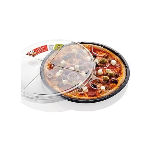 Ovnbakke C0321-1A, rund, sort, CPET, 1685 ml, Ø32x2,5cm, (120 stk.)