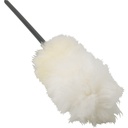 Uldafstøver, assorterede farver, 770 - 1090 mm, Ø17 mm, grå, Vikan 454210, (1 stk.)