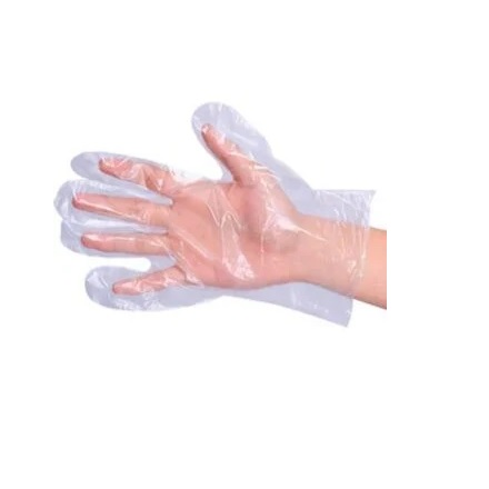 [10300] PE engangshandske i boks, XL, klar, 0,8 my (450 stk.)