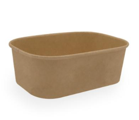 Kollek, Bæger Catersource, 172x120x56 mm, 750 ml, kraft med PP Brun (300 stk.) 