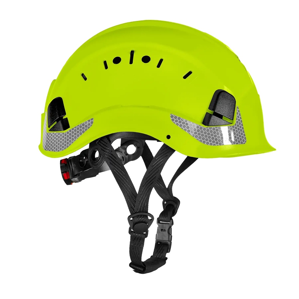 HjelmIQ, med skruejustering, excl. Visir til HelmIQ, hi-viz gul, (1 stk.)