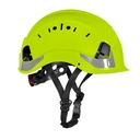HjelmIQ, med skruejustering, excl. Visir til HelmIQ, hi-viz gul, (1 stk.)