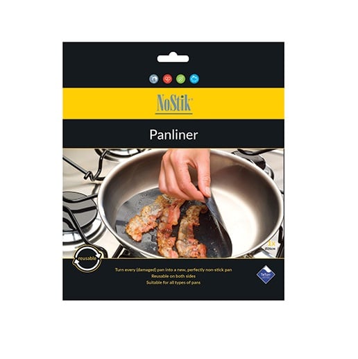 [39482] Bagepapir til pande, Ø24 cm, NoStik, (1 stk.)