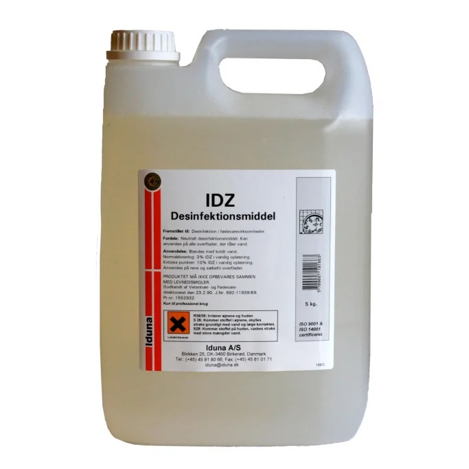 Desinfektionsmiddel, 5 l, Iduna, IDZ, (1 stk.)