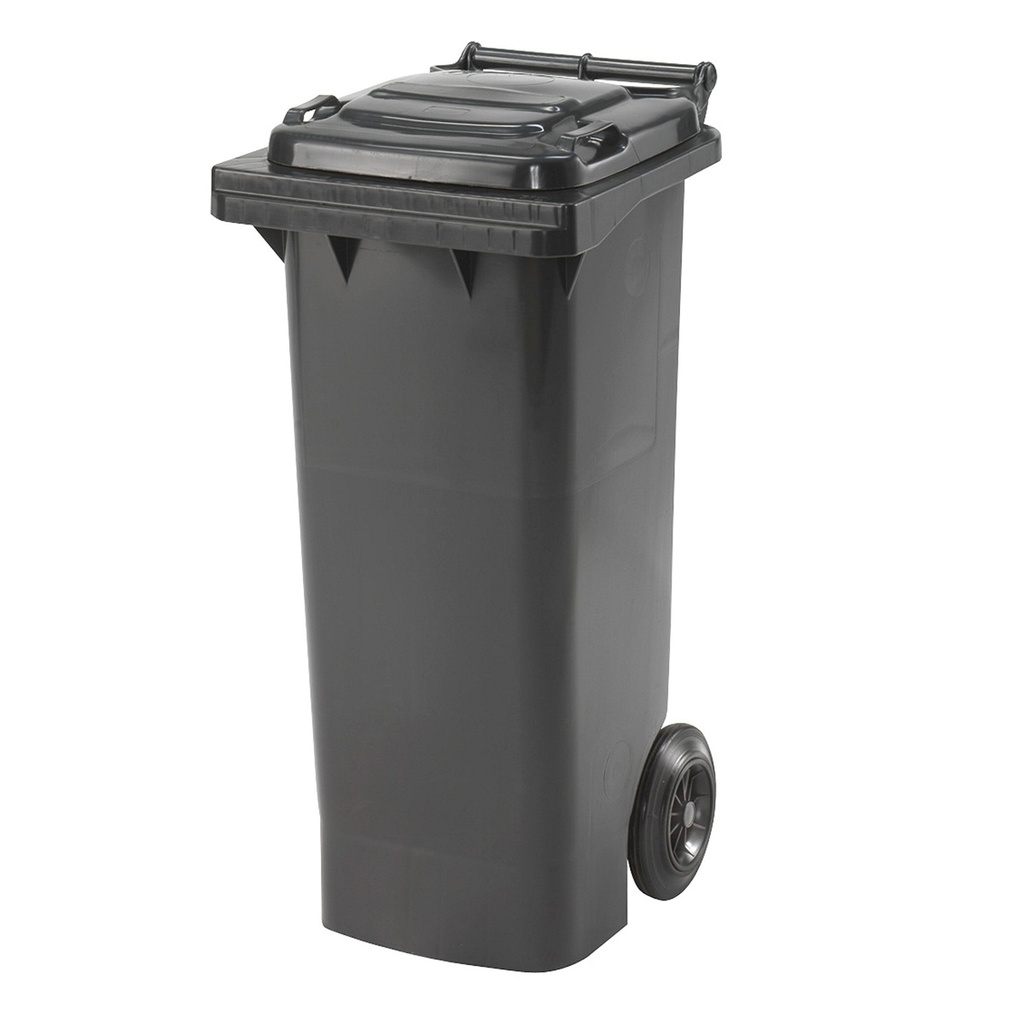[39528] HENRY, affaldsbeholder, 80 L, grå, H930×B445×D525mm, (1 stk.)