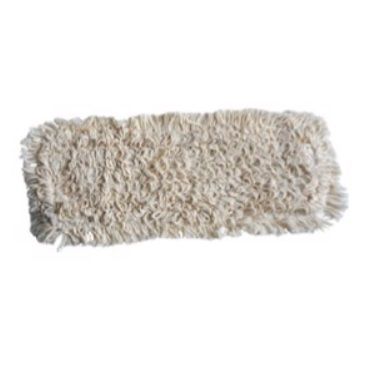 [11870] Fladmoppe, 40 cm, 52% bomuld, 48% polyester, med lommer, (1 stk.)