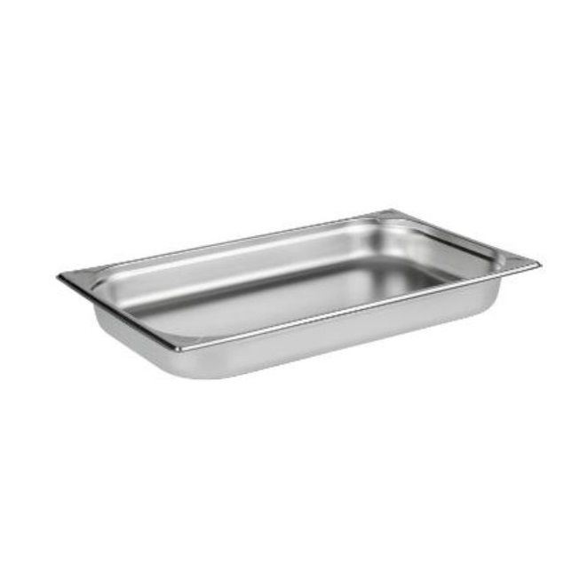 Kantine, 1/1 GN, 9 liter, 53x32.5x6.5cm, Rustfrit stål, (1 stk.)