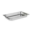 Kantine, 1/1 GN, 9 liter, 53x32.5x6.5cm, Rustfrit stål, (1 stk.)