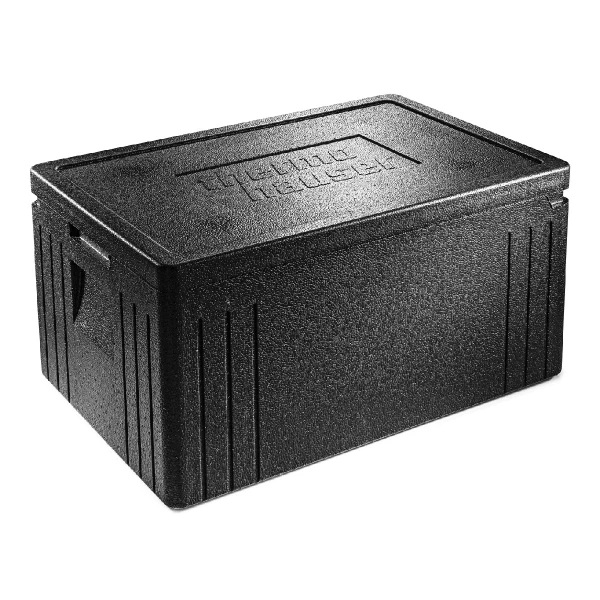 Termoboks med låg, 45 ltr, EPP, GN 1/1, Eco Line, Thermohauser, indv 54,6x34,6x24cm, udv 60x40x30,5cm, (1 stk.)