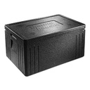 Termoboks med låg, 45 ltr, EPP, GN 1/1, Eco Line, Thermohauser, indv 54,6x34,6x24cm, udv 60x40x30,5cm, (1 stk.)