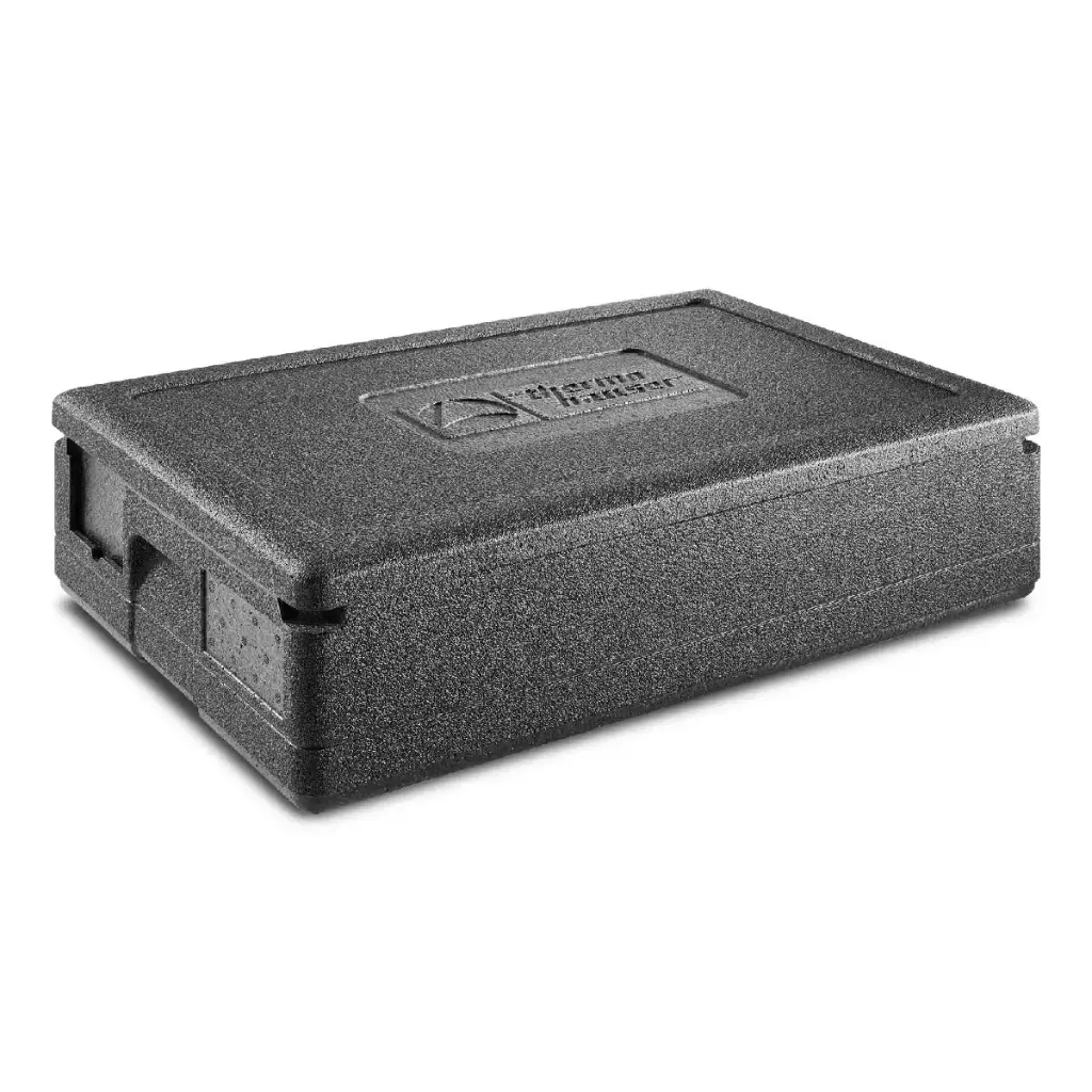 [40233] Termoboks med låg, 21,5 ltr, EPP, GN 1/1, Gastrostar, Thermohauser, indv 53,5x34x12cm, udv 60x40x18cm, (1 stk.)