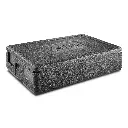 Termoboks med låg, 21,5 ltr, EPP, GN 1/1, Gastrostar, Thermohauser, indv 53,5x34x12cm, udv 60x40x18cm, (1 stk.)