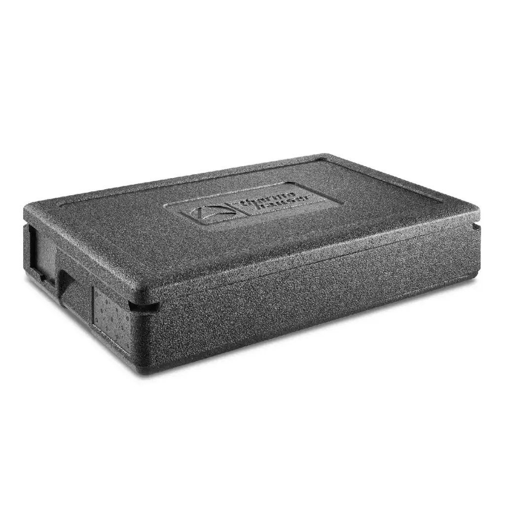 [40236] Termoboks med låg, 15 ltr, EPP, GN 1/1, Gastrostar, Thermohauser, indv 53,5x34x8,5cm, udv 60x40x14,5cm, (1 stk.)