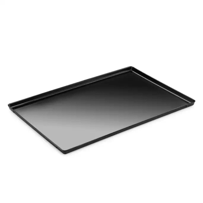 Serveringsbakke i melamin, sort, 60x40x1,7 cm, Thermohauser, (1 stk.)