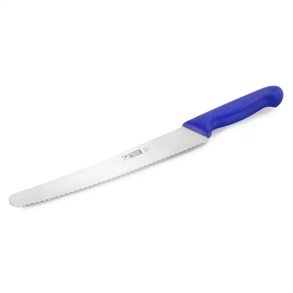 Universalkniv, 25cm, rustfrit stål, savtakket på én side, Thermohauser, (1 stk.)